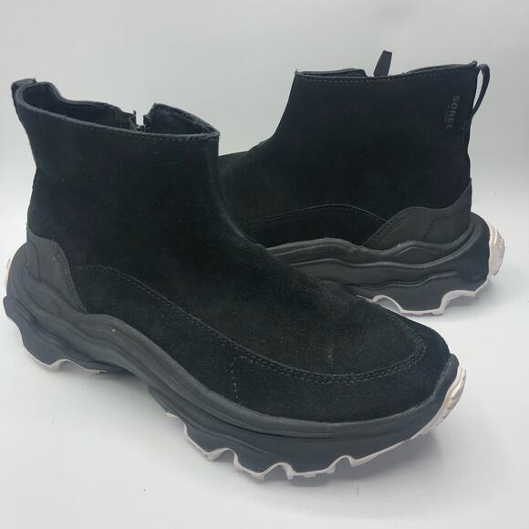 Sorel Womens Kinetic Breakthru Acadia Ankle Bootie Black Size US 9 - Picture 7 of 7